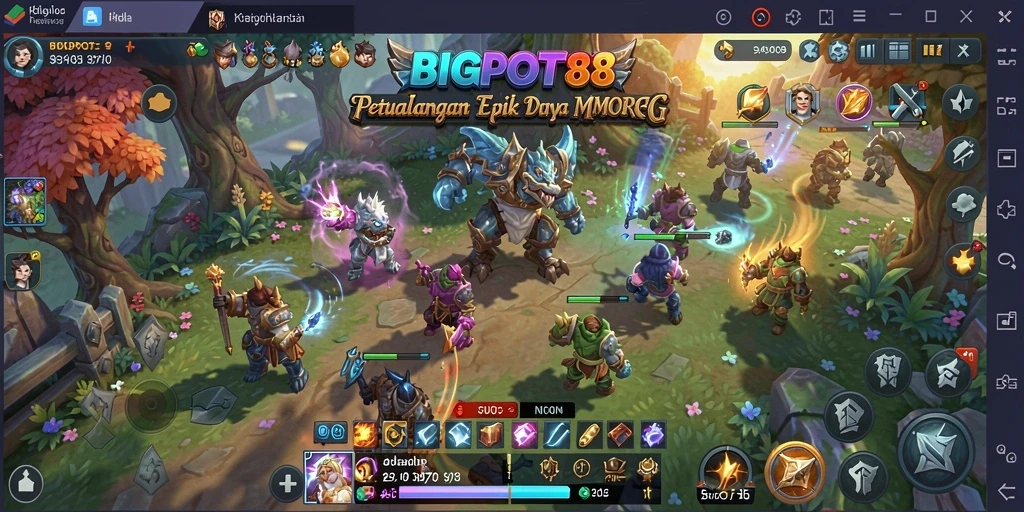 Gameplay mendebarkan dalam BIGPOT88 dengan berbagai pertarungan dan petualangan.