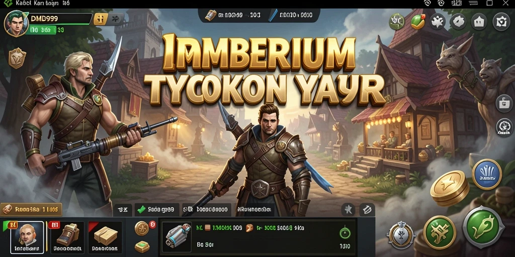 Tampilan gameplay DMD999 dengan grafik memukau dan strategi bisnis yang mendebarkan.