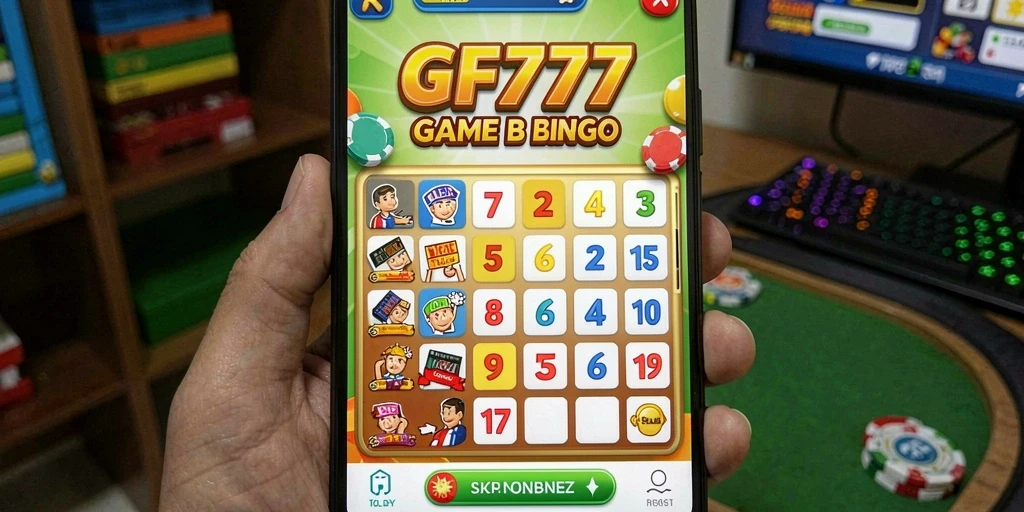 Tampilan gameplay Bingo yang menarik dan seru di GF777.