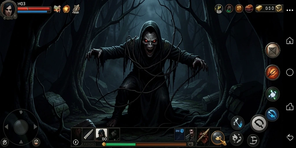 Tampak gameplay H03 yang mencekam dan penuh ketegangan.