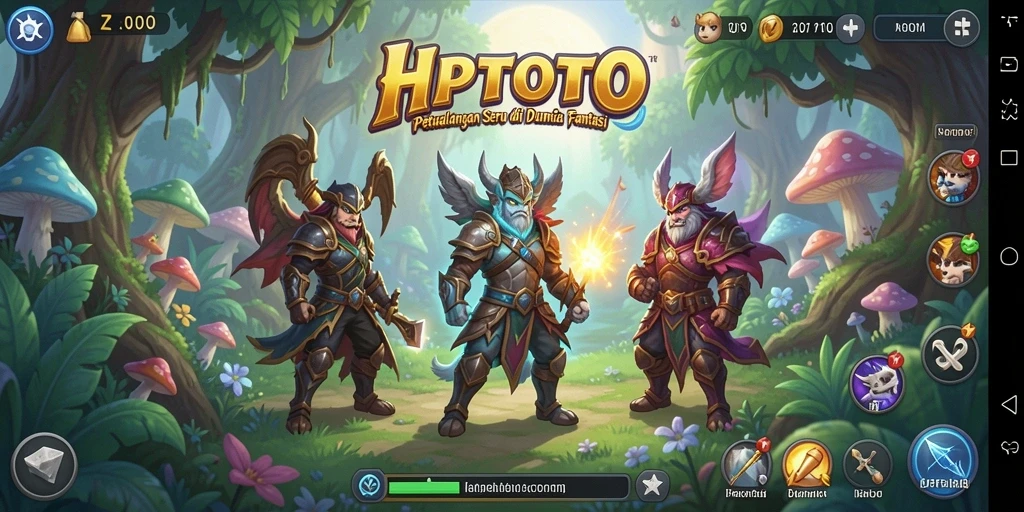 Gameplay seru HPTOTO di dunia petualangan.