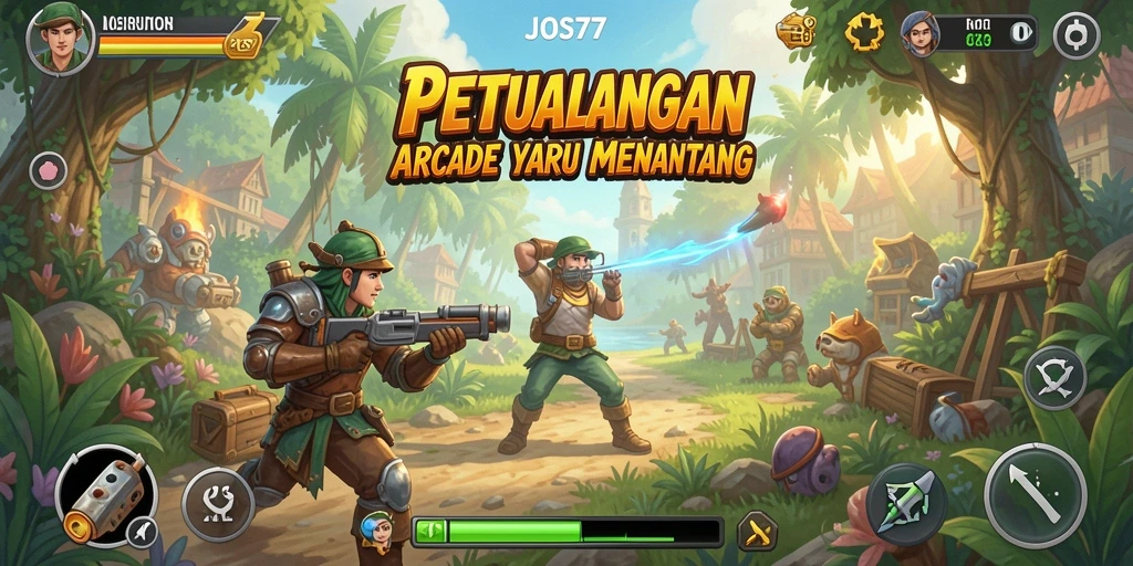Tampilan gameplay JOS77 yang seru dan menantang di setiap level.