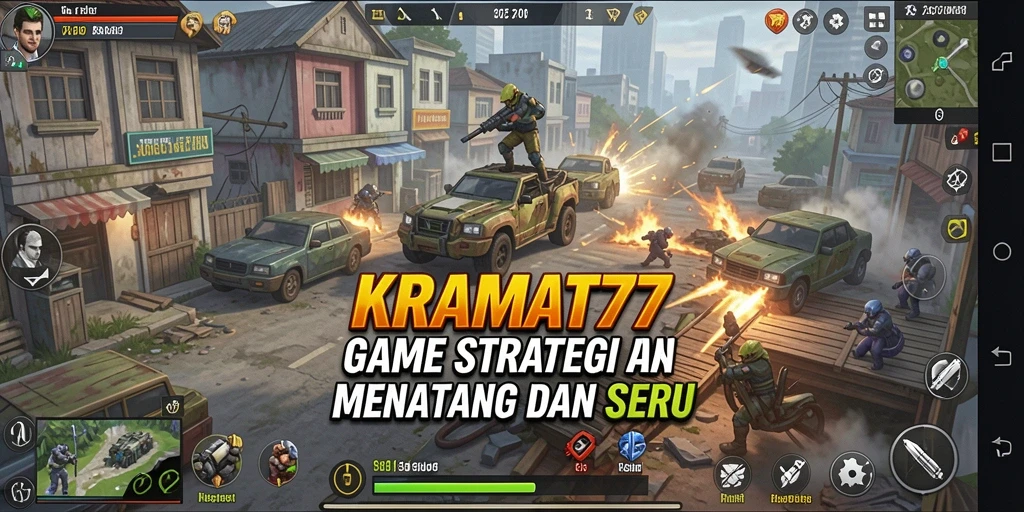 Tampilan gameplay KRAMAT77 yang strategis dan menantang.