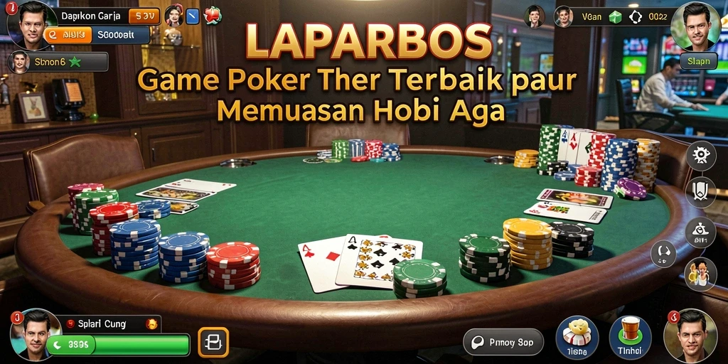 Screenshot gameplay Poker yang menampilkan keseruan meja permainan.