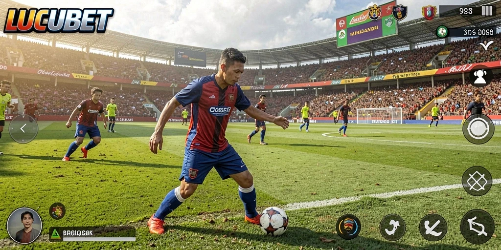 Tampilan gameplay LUCUBET yang mengesankan dan seru.