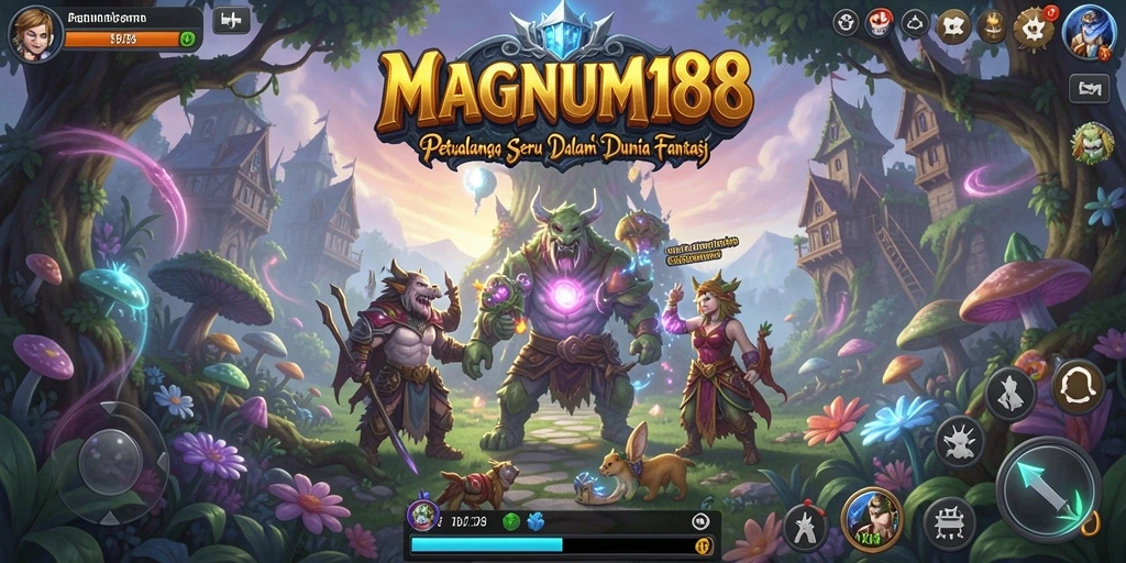 Screenshot gameplay MAGNUM188 menunjukkan momen petualangan seru.