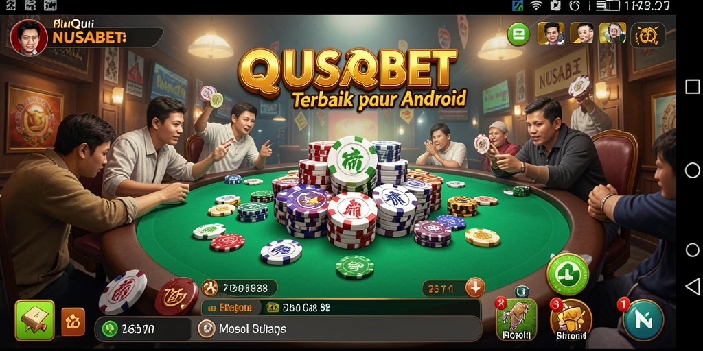 Screenshot NUSABET menampilkan gameplay QiuQiu yang menarik dan seru.