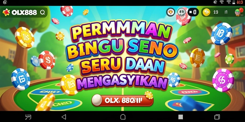 Tampilan gameplay mengasyikan dari aplikasi Bingo OLX888.