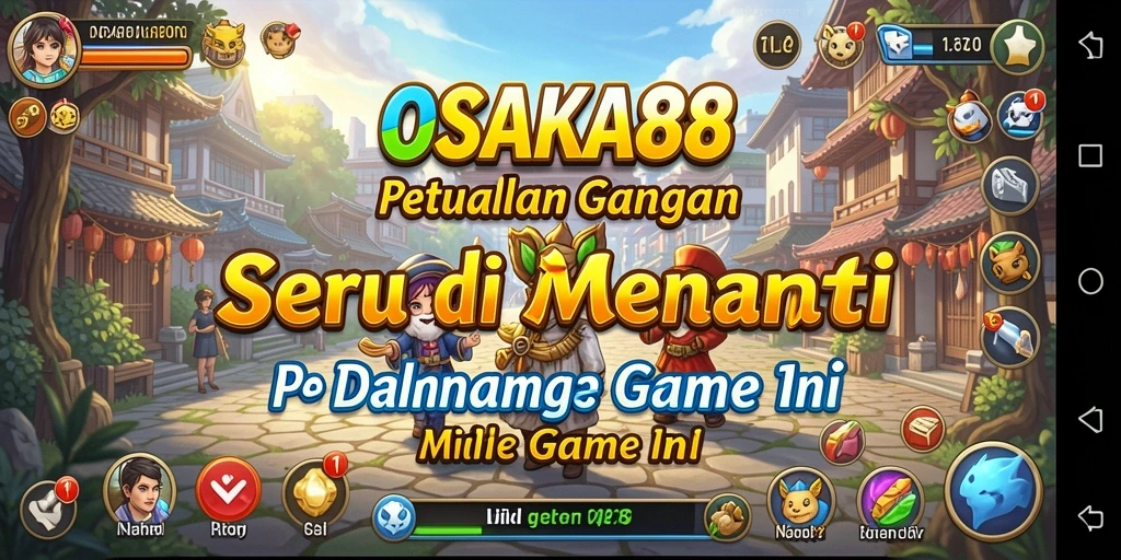 Tampilan gameplay OSAKA88 yang menegangkan dalam suasana petualangan.
