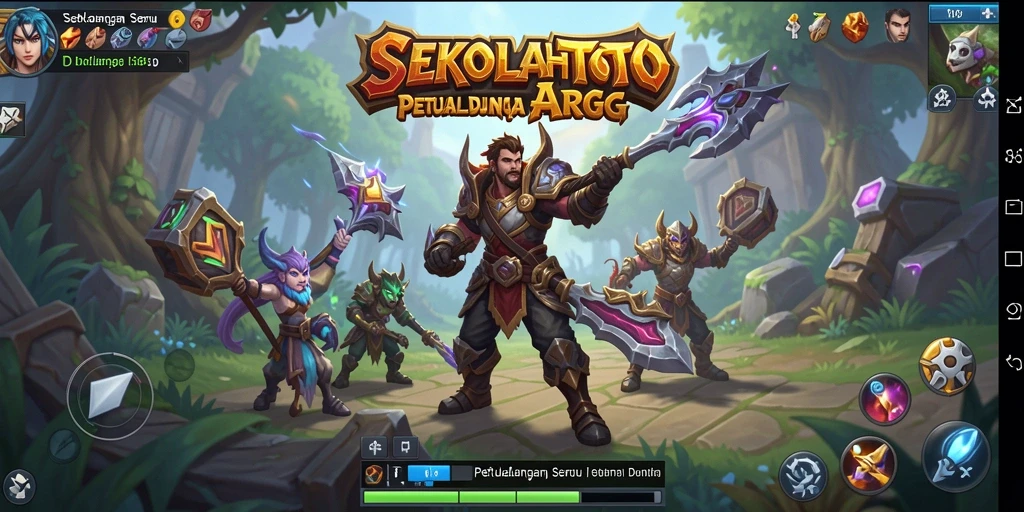 Gameplay menegangkan dan menyenangkan di <strong>SEKOLAHTOTO</strong> saat pertarungan seru.