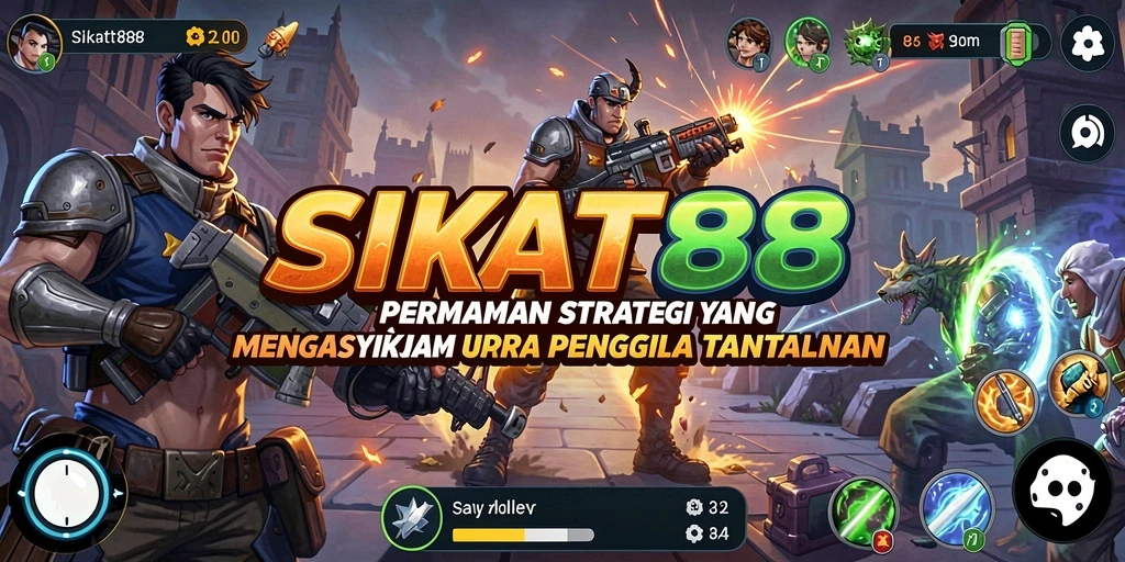 Tampilan gameplay SIKAT88 menampilkan strategi mendalam dan interaksi antar pemain.