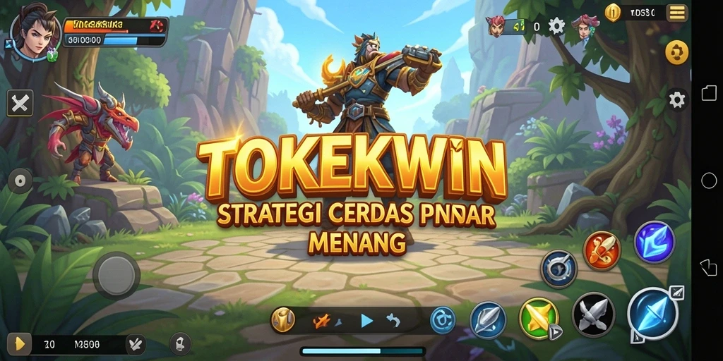 Screenshot dari gameplay TOKEKWIN yang menampilkan strategi cerdas.